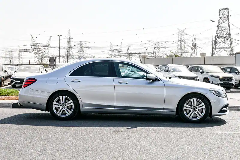 2019 Mercedes-Benz S-Class S 450 6 Cylinders Engine Petrol Silver Black Sedan