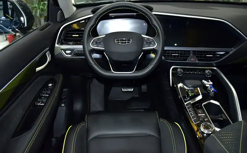 2024 Geely Tugella GL 4 Cylinders Engine Grey Black Crossover GCC Specs