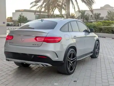 2017 Mercedes-Benz GLE Coupe GLE 43 AMG 6 Cylinders Engine Silver Brown SUV