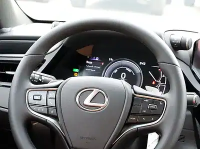 2025 Lexus ES-Series 2.5L SEDAN Other Hybrid 4 Cylinder Engine White Tan