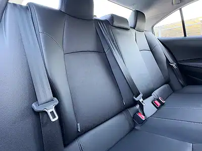 2025 Toyota Corolla SE 1.8L Elite Edition Hybrid 4 Cylinders White Black Sedan