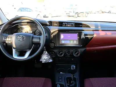 2025 Toyota Hilux Double Cab 2.7 litres 4 Cylinders Engine Petrol White Red