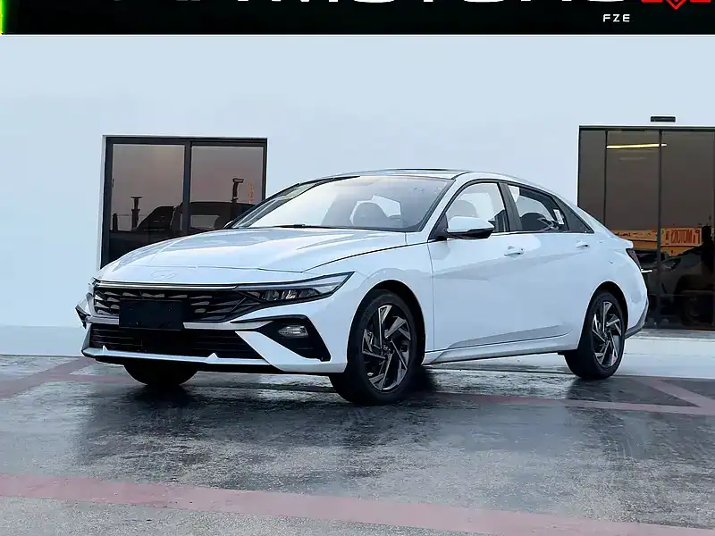 2025 Hyundai Elantra Other 1.5 litres 4 Cylinder Engine White Grey Sedan AT