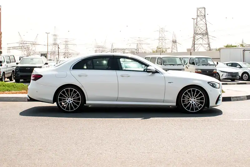 2021 Mercedes-Benz E-Class E53 AMG 6 Cylinders Engine White Beige Sedan