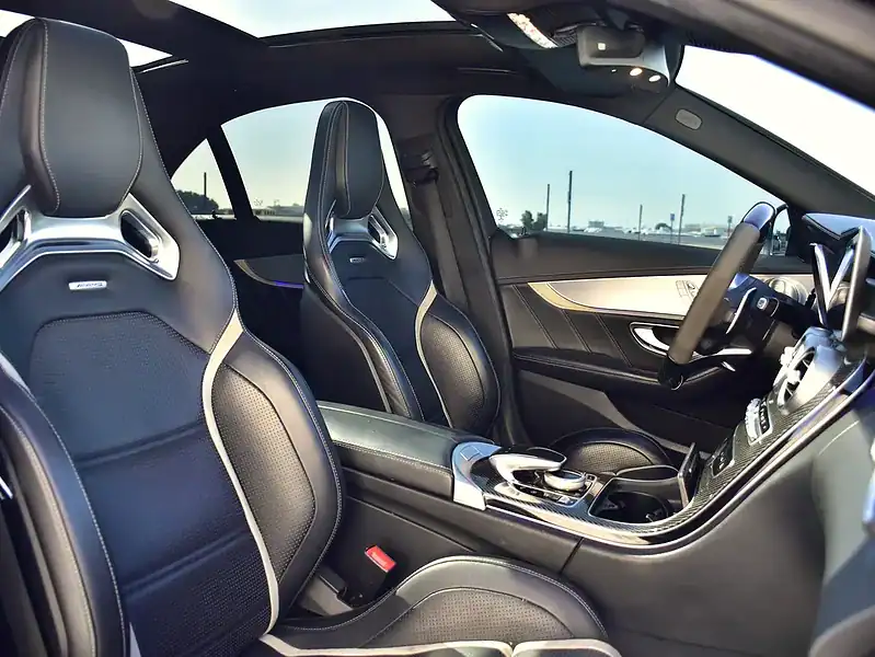 2020 Mercedes-Benz C-Class C63 S AMG 8 Cylinder Engine Black Sedan AT