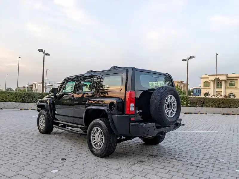 2008 Hummer H3 Other 5 Cylinder Engine Petrol Black SUV GCC Specs