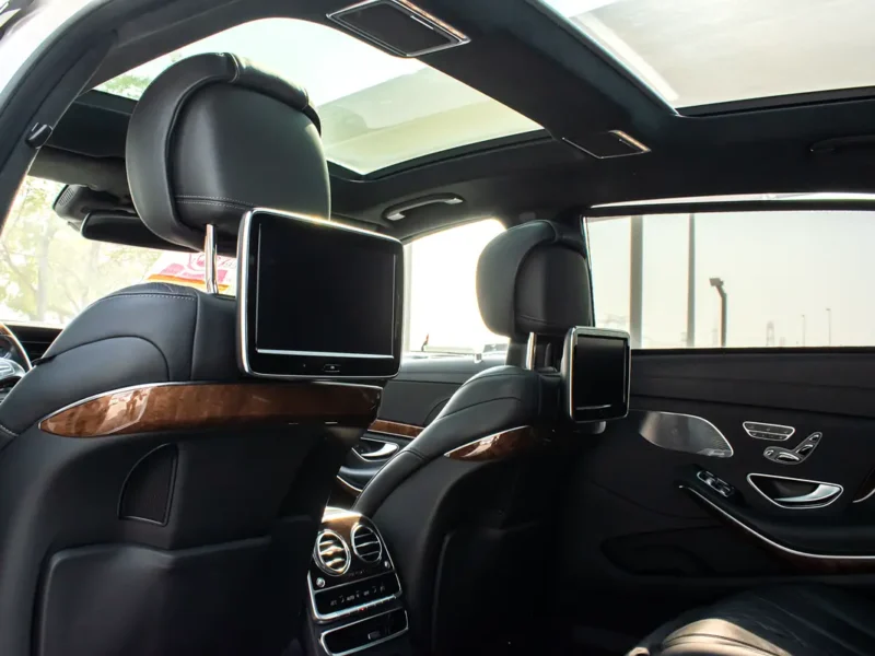 2015 Mercedes-Maybach S-Class Other 8 Cylinder Engine White Black Sedan