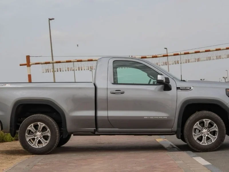 2026 GMC Sierra SLE V8 5.3L AT Petrol Single Cab Grey Pick Up Truck