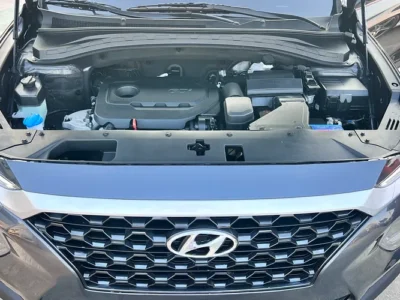 2020 Hyundai Santa Fe SE 4 Cylinders Engine Petrol Black Brown SUV