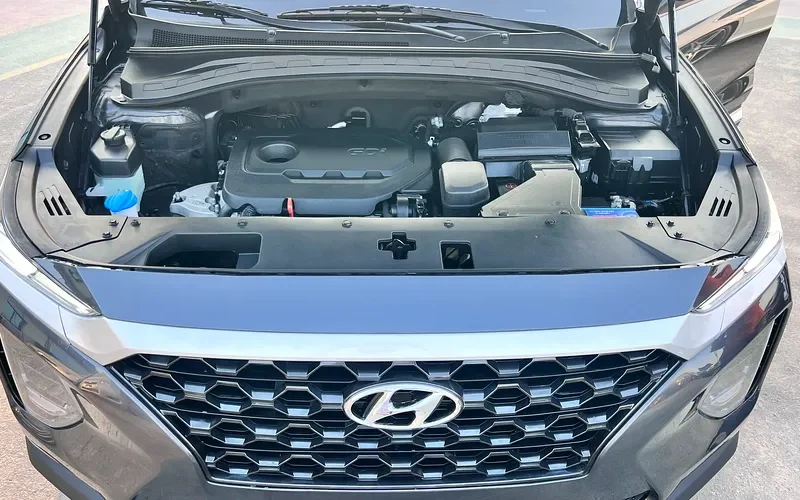 2020 Hyundai Santa Fe SE 4 Cylinders Engine Petrol Black Brown SUV