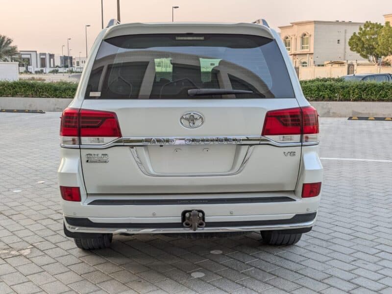 2019 TOYOTA LAND CRUISER GXR GRAND TOURING 4.6L V8 White Beige SUV Full Option