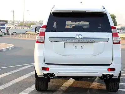 2015 Toyota Prado TX 4 Cylinders Engine Petrol White Beige SUV GCC Specs