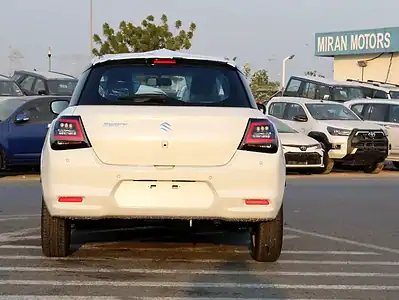 2026 Suzuki Swift GLX 1.2L 4 Cylinders Engine Petrol White Black SUV FWD