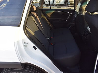 2019 Toyota Rav 4 2.5L 4 Cylinder Engine White Black SUV AT