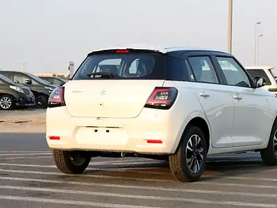 2026 Suzuki Swift GLX 1.2L 4 Cylinders Engine Petrol White Black SUV FWD