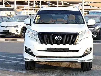 2015 Toyota Prado TX 4 Cylinders Engine Petrol White Beige SUV GCC Specs