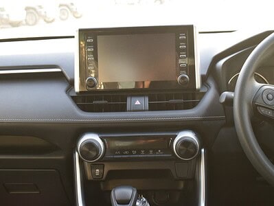 2019 Toyota Rav 4 2.5L 4 Cylinder Engine White Black SUV AT