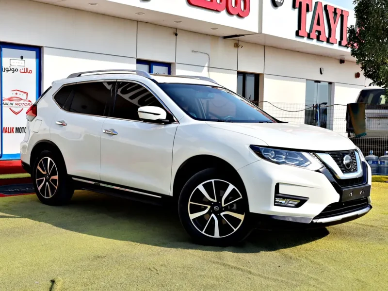 2021 Nissan X-Trail SL 4 Cylinders Engine White Beige SUV GCC Specs