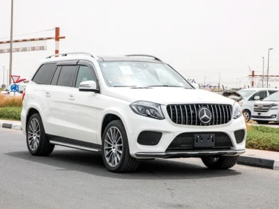 2016 Mercedes-Benz GLS-Class GLS 550 8 Cylinder Engine White Black SUV