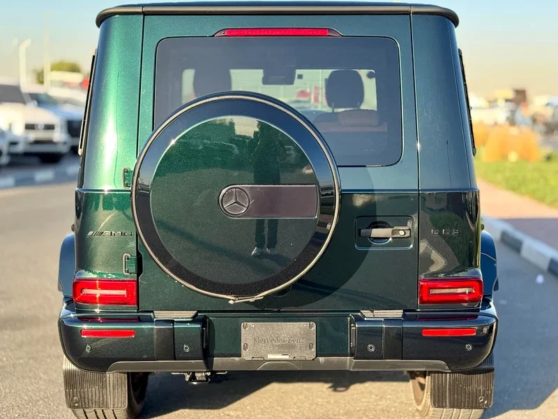 2019 Mercedes-Benz G-Class G 63 AMG 4.5 Grade 8 Cylinders Engine Green Brown SUV