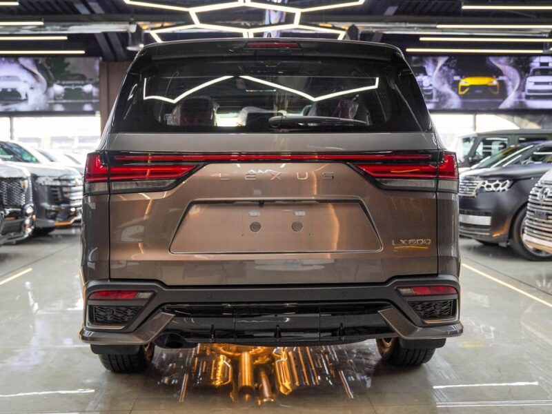 2025 Lexus LX 600 6 Cylinders Engine Grey Red SUV Automatic GCC Specs
