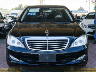 2007 Mercedes-Benz S 600L 5.5 Liters V12 Twin-Turbo Engine Black Sedan