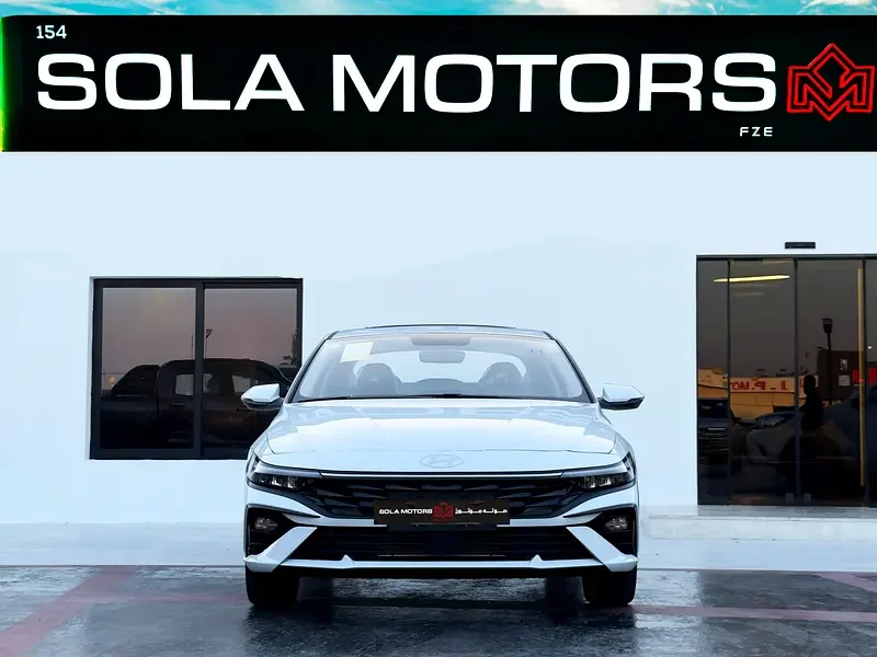 2025 Hyundai Elantra Other 1.5 litres 4 Cylinder Engine White Grey Sedan AT