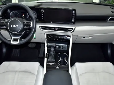2023 Kia K5 STD 4 Cylinders Engine Petrol White Beige Sedan GCC Spec