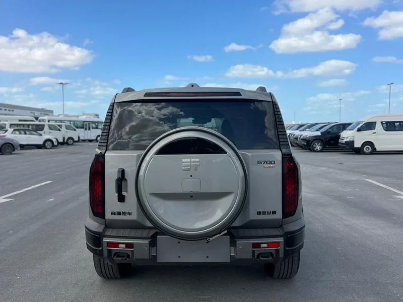 2026 Jetour G700 2.0L Turbo Engine Flagship Edition Hybrid Silver Beige SUV