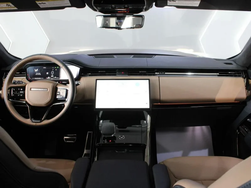 2025 Land Rover Range Rover Sport SE P550e Hybrid 3.0L 6 Cylinder Maroon Tan