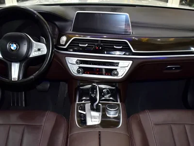 2022 BMW 7-Series 730Li 4 Cylinders Engine Petrol White Brown Sedan