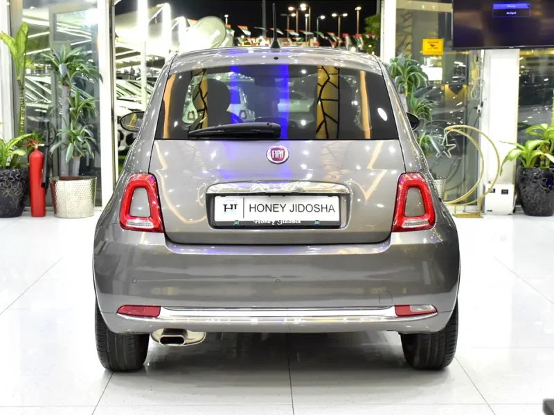 2023 Fiat 500 Dolcevita 4 Cylinders Engine Grey Black Hatchback GCC Specs