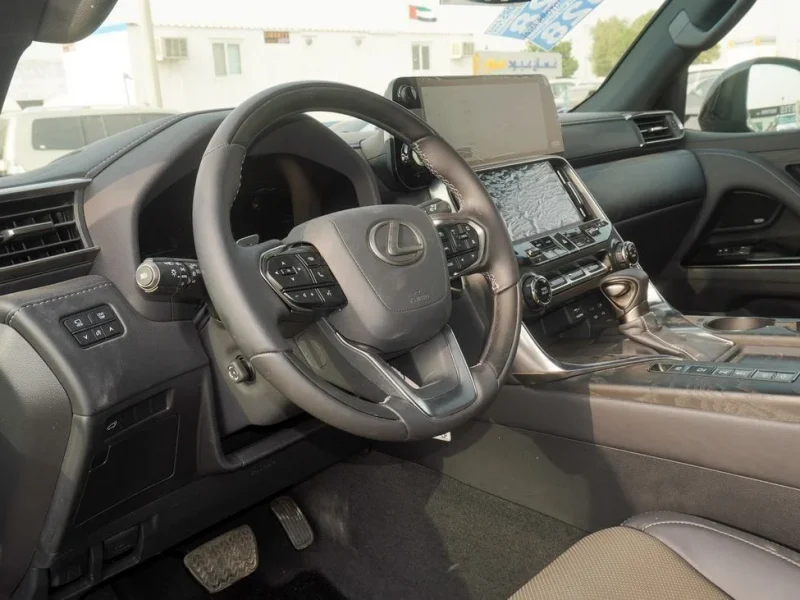 2025 Lexus LX 600 3.5 litre V6 Engine Beige Grey SUV GCC Specs