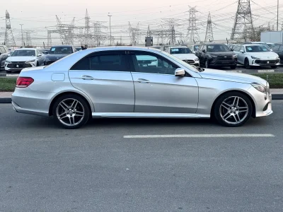 2015 Mercedes-Benz E-Class E 300 4matic 6 Cylinders Engine Silver Black Sedan