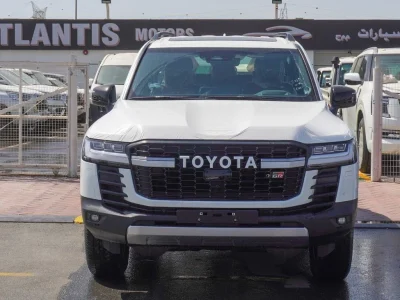 2025 Toyota Land Cruiser GR SPORT 3.5L V6 Engine Petrol White Red SUV