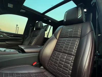 2022 Cadillac Escalade 600 Black Edition 8 Cylinders Engine Black Maroon SUV