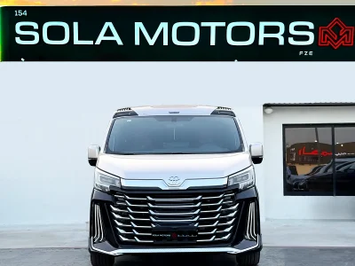 2025 Toyota Hiace Other 4 Cylinder Engine Black Orange Van GCC Specs