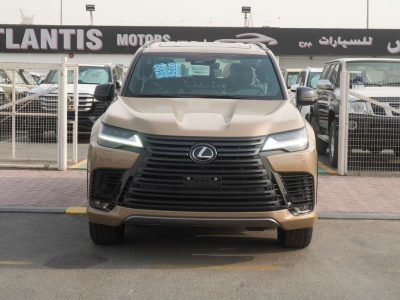 2025 Lexus LX 600 3.5 litre V6 Engine Beige Grey SUV GCC Specs
