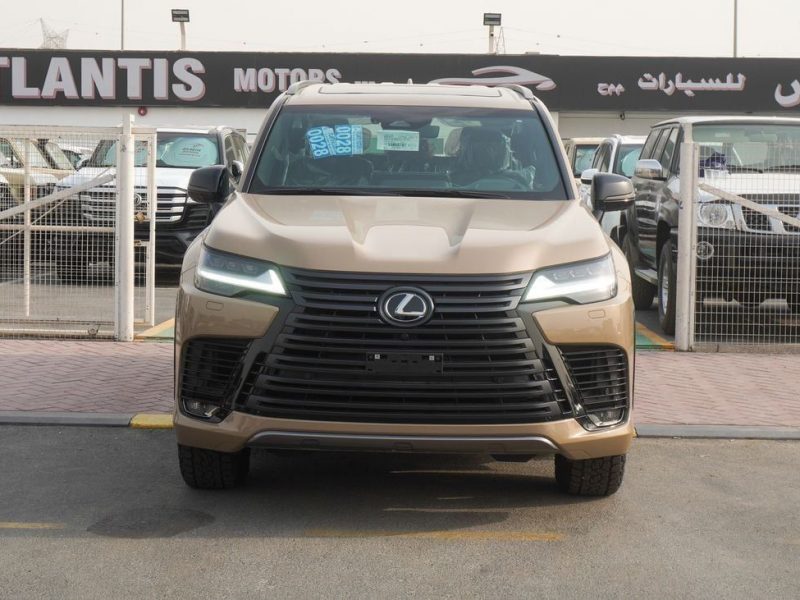 2025 Lexus LX 600 3.5 litre V6 Engine Beige Grey SUV GCC Specs