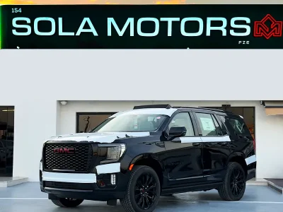 2024 GMC YUKON DENALI V8 Engine 6.2 litres AT Black Beige SUV GCC Specs