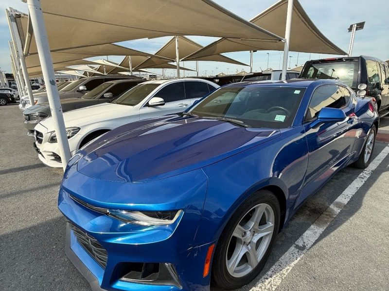 2017 Chevrolet Camaro 3LT 3.6L Convertible Blue Black RWD Automatic