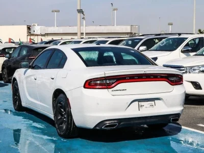 2020 Dodge Charger SE Mid 3.6 litres 6 Cylinders Engine White Grey Sedan