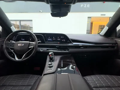 2022 Cadillac Escalade 600 Black Edition 8 Cylinders Engine Black Maroon SUV