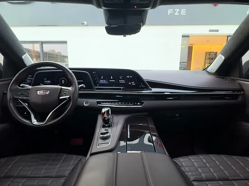 2022 Cadillac Escalade 600 Black Edition 8 Cylinders Engine Black Maroon SUV