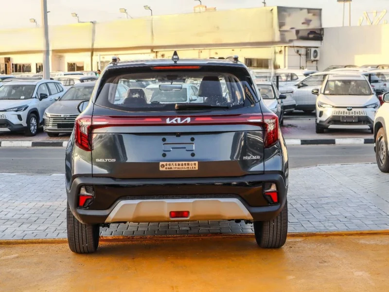 2025 Kia Seltos 1.5L 4 Cylinders AT Luxury Comfort Edition Grey Black Hatchback