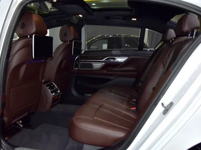 2022 BMW 7-Series 730Li 4 Cylinders Engine Petrol White Brown Sedan