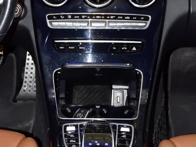 2020 Mercedes-Benz C-Class C200 4 Cylinders Engine White Brown Sedan