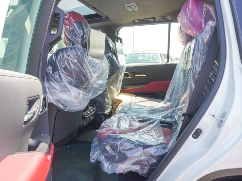 2025 Toyota Land Cruiser GR SPORT 3.5L V6 Engine Petrol White Red SUV