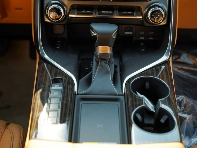 2025 Lexus LX 600 6 Cylinders Engine Silver Tan SUV GCC Specs