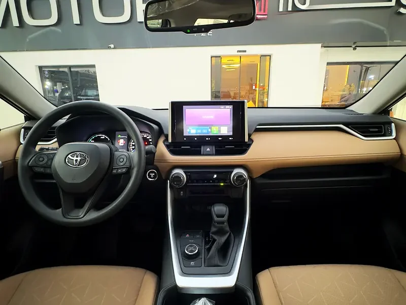 2025 Toyota Rav 4 XLE Hybrid 4 Cylinders Engine Black Beige SUV GCC Specs
